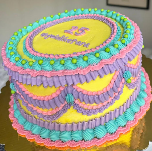 One Tier Cake